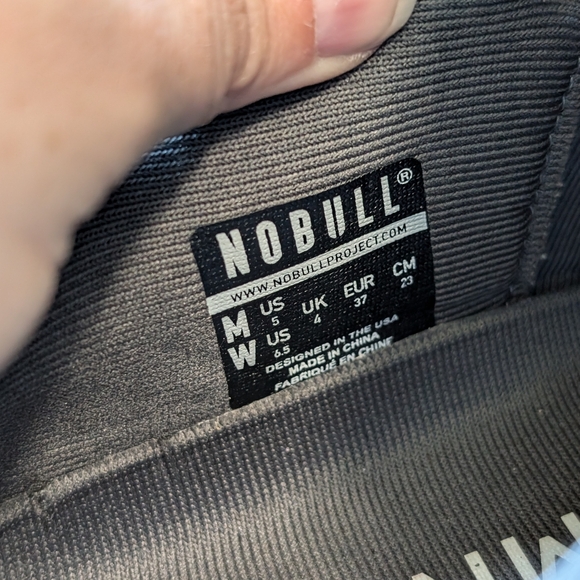 NOBULL Workout Shoes W6.5/M5 Grey/Gum - Picture 7 of 7
